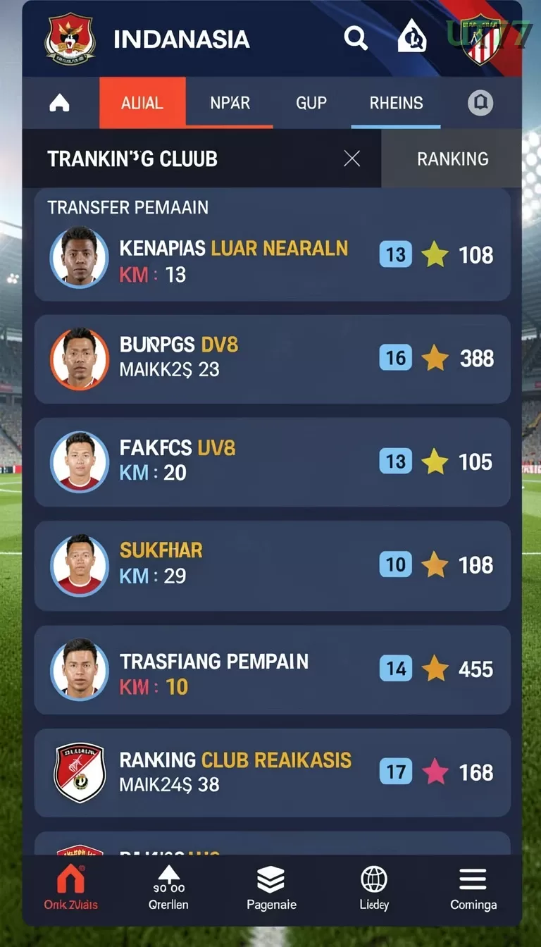 Cuplikan layar RUBAH4D — pengaturan akun
